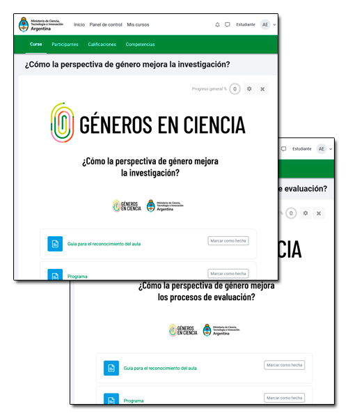 Géneros en ciencia. Ley Micaela. v2