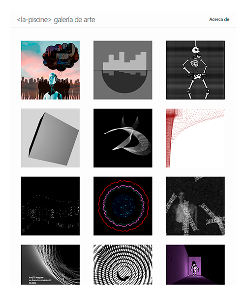 la-piscine galería de arte
